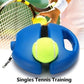 🎾 Entrenador de Tenis Portátil | Base Rellena de Arena o Agua para Mayor Estabilidad · Diseño con Cordón · Ligero y Portátil | Entrenamiento Personal · Parques al Aire Libre · Actividades Padre-Hijo