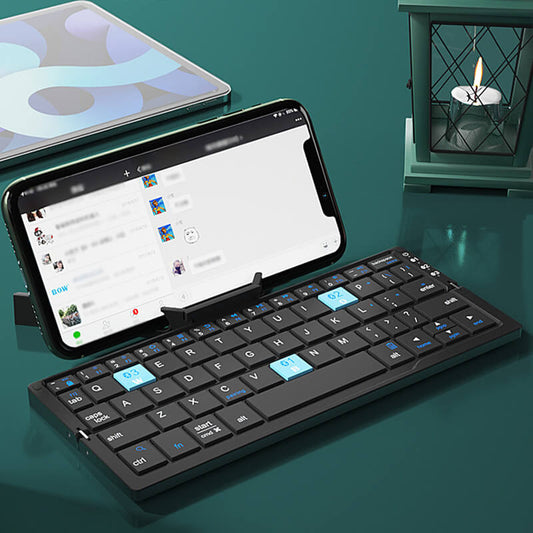 🖥️【1º en Informática】🔥OFERTA ESPECIAL🔥Mini teclado plegable para móvil/tableta/portátil✈ ENVÍO GRATIS A REINO UNIDO🚀
