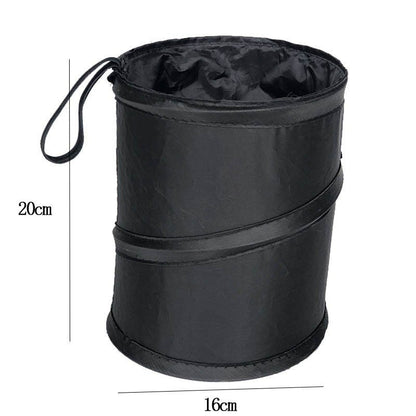 📢📢40% OFF !! ⏰ Collapsible Camping Trash Can with Lid – 600D Oxford, Large Capacity, Leakproof ✨