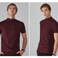 Camiseta Ajustada de Cuello Alto para Hombre – Estilo Moderno y Confortable para Todos los Días