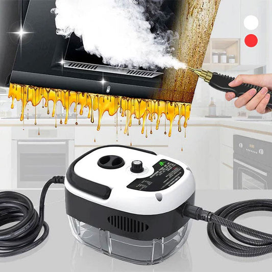 🎁Limpiador a vapor portátil de alta temperatura y 2500 W