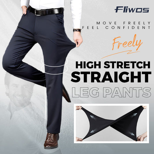 🔥【1° Más Vendido】🔥 Pantalones Ceñidos? Fliwos Stretch, ¡Cómodos y Elegantes!Slim Fit+👔 Algodón!Pantalones Stretch, ideal Oficina⏳