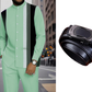 👔 Conjunto de 2 piezas: camisa a rayas y pantalón para hombre✨ Estilo sin esfuerzo ✅