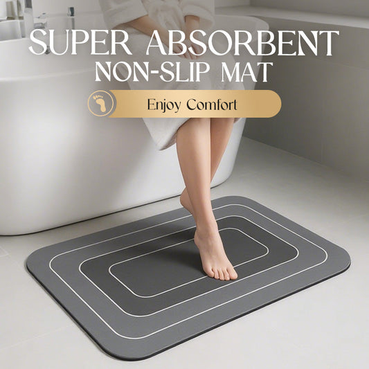 💎 ¡50 % DE DESCUENTO! 💎 Alfombras antideslizantes y superabsorbentes: alfombrilla de baño ultrasuave y de secado rápido para un hogar seco y seguro