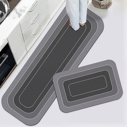 💎 ¡50 % DE DESCUENTO! 💎 Alfombras antideslizantes y superabsorbentes: alfombrilla de baño ultrasuave y de secado rápido para un hogar seco y seguro