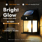 🎉50 % DE DESCUENTO🎉 LUZ SOLAR DE PARED💡 - Con sensor de movimiento y resistente a la intemperie, funcionamiento automático desde el atardecer hasta el amanecer, fácil instalación para jardines y caminos🌟