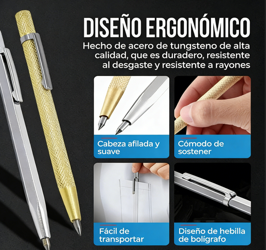 ✍️【OFERTA IMPERDIBLE】✨ Rotulador para Rotulación de Vidrio y Metal – Precisión y Durabilidad para Crear Diseños Únicos 🖊️🔲
