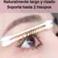 👁️✨ Máscara de Pestañas Impermeable y a Prueba de Manchas – Alarga, Riza y Dura Todo el Día para una Mirada Deslumbrante 💖🌟