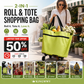 🌸¡ÚLTIMO DÍA AL PRECIO ESPECIAL!🌸🛒 Carrito de compras plegable – La bolsa con ruedas que cuida tu espalda.