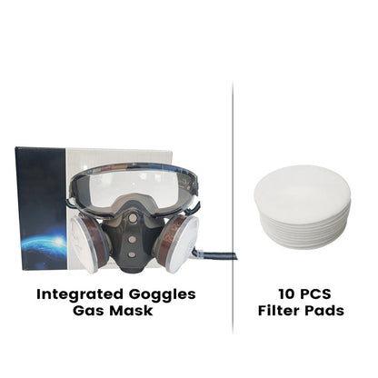 【OFERTA IMPERDIBLE】🎁 50% OFFGases Peligrosos?6 Industrias! Máscara 2 Filtros Carbón+Anti-Fugas! Sello EPDM+🔄 Doble Función! ¡Seguridad Total!⚡️