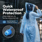 🌧️¡50% DE DESCUENTO AHORA! Impermeable Desechable de Bolsillo para Lluvias Inesperadas, Poncho de Emergencia Impermeable Compacto, Talla Única Ligera para Viajes, Senderismo y Eventos al Aire Libre