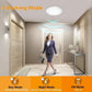 Luz de techo LED recargable con sensor de movimiento y control remoto
