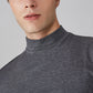 Camiseta Ajustada de Cuello Alto para Hombre – Estilo Moderno y Confortable para Todos los Días