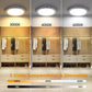 Luz de techo LED recargable con sensor de movimiento y control remoto