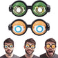💥 Gafas divertidas con mecanismo de ojo parpadeante