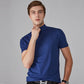 Camiseta Ajustada de Cuello Alto para Hombre – Estilo Moderno y Confortable para Todos los Días