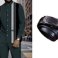 👔 Conjunto de 2 piezas: camisa a rayas y pantalón para hombre✨ Estilo sin esfuerzo ✅