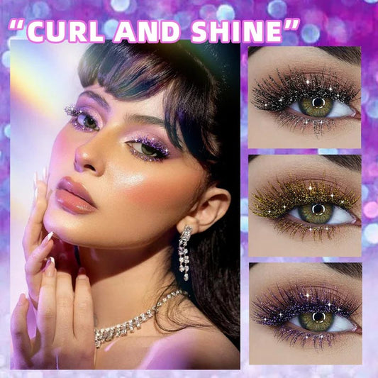 ✨ Máscara Diamante: Brillo Estelar + Waterproof – ¡Ojos de Hada! 💧