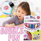 🎁🔮 Magic Pen ¡Dibuja en 3D con un solo golpe! 🎄  Plumas de dibujo de palomitas de maíz de burbuja de bricolaje