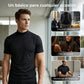 Camiseta Ajustada de Cuello Alto para Hombre – Estilo Moderno y Confortable para Todos los Días