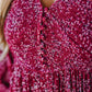 【MÁS VENDIDO】🔥1º en Trajes🌸 Vestido Largo de Flores de Rayón para Mujer – Cintura Forrada y Cintura Smock para un Ajuste Perfecto ✨👗