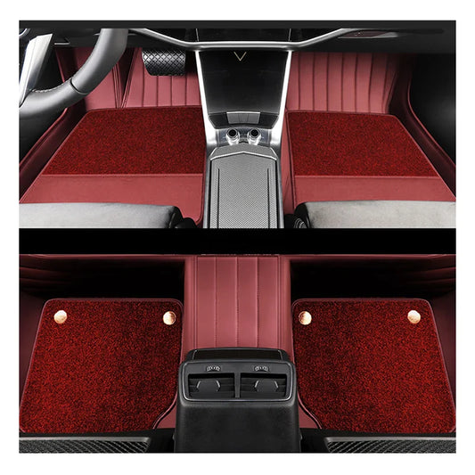 Alfombrillas de General Motors, fabricadas en cuero PVC, aptas para los asientos delanteros y traseros, resistentes a la suciedad y fáciles de limpiar.
