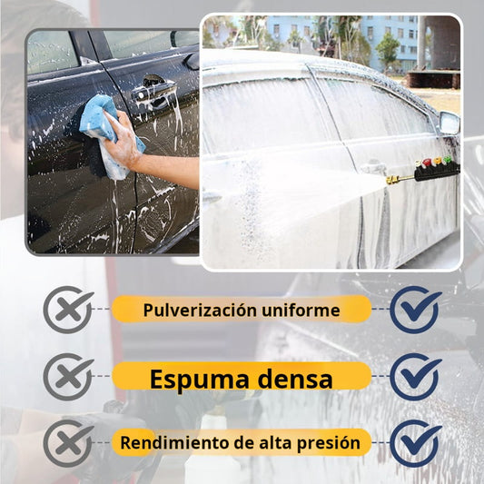 🔥【1° Más Vendido】🔥🚿 ¡50 % DE DESCUENTO! 💦 Kit de varilla para limpiadora de alta presión 4000 PSI: limpieza profunda, diseño ergonómico y estructura duradera 🔧