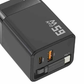 Cargador de pared de carga rápida de 80 W con cable USB-C retráctil de 80 cm.