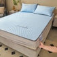 Exclusivo 50% de descuento | Set de ropa de cama de enfriamiento de seda de hielo | Manto y funda de almohada de verano transpirable y deshidratante | Acogedor de sueño ligero de secado rápido