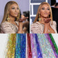 🏆  Precio especial del último día $12.99!   🎁 Accesorios de pelo de satén Glitter de 14 paquetes ✨