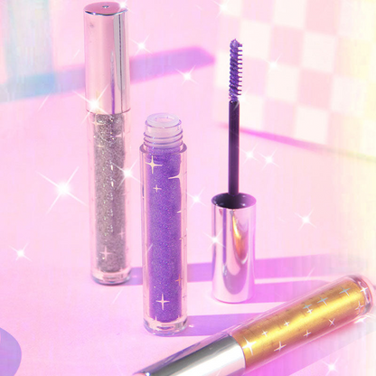 ✨ Máscara Diamante: Brillo Estelar + Waterproof – ¡Ojos de Hada! 💧