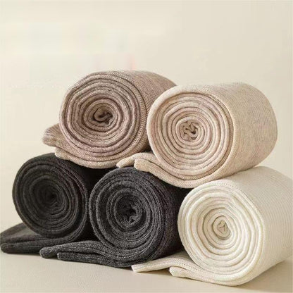 【1° Más Vendido】🧦❄️ Calcetines Térmicos Hasta la Rodilla para Mujer 100% Algodón – Súper Cálidos, Suaves y Perfectos para el Invierno ✨💖