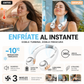 ❄️ Ventilador Aire Acondicionado para el Cuello – refrigeración personal ultrasilenciosa para el verano