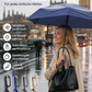 🔥Paraguas Plegable Automático – Resistente al Viento, Impermeable y Compacto ☔ con Cierre de Lazo para el Uso Diario 🌬️💧