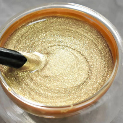 🔥✨ ¡50% OFF por Tiempo Limitado! Pintura Dorada al Agua con Efecto Metálico Premium – Brillo Profesional 🎨💎