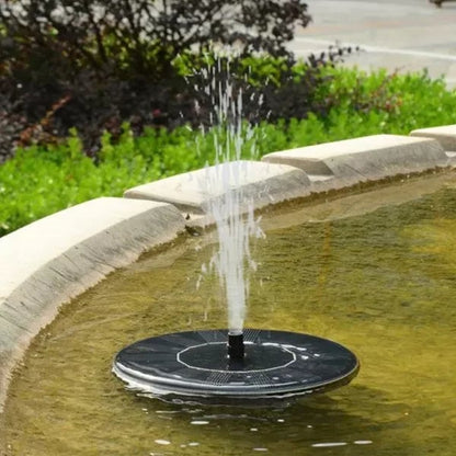¿Jardín sin vida y sin enchufes? Energía solar, agua en movimiento, magia al instante. 🌞💧