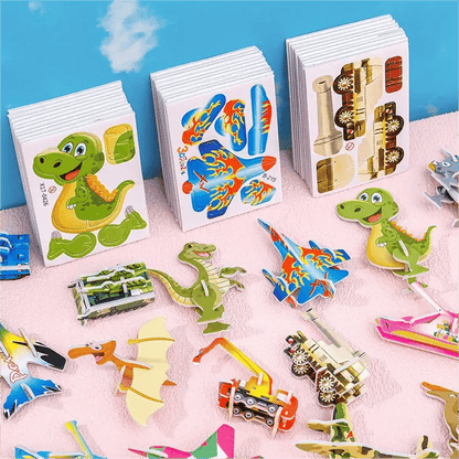 🔥Oferta especial 2026🔥 Rompecabezas de dibujos animados 3D para niños de 25 piezas ✨