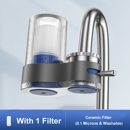 💥OFERTA EXCLUSIVA - 50% DE DESCUENTO🔥Purificador de agua para grifo con adaptadores