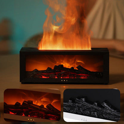 🔥【1° Más Vendido】🔥¡Transforma tu espacio en un santuario de calma: un humidificador que combina la magia de una chimenea, la seguridad de la tecnología y el estilo de un diseño moderno! 🔥