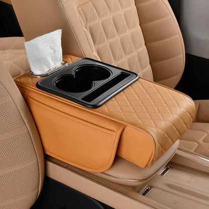 🏆【1º en Accesorios para el coche】🚗💺Almohadilla multifuncional para reposabrazos – ¡Comodidad y práctica en tu auto!