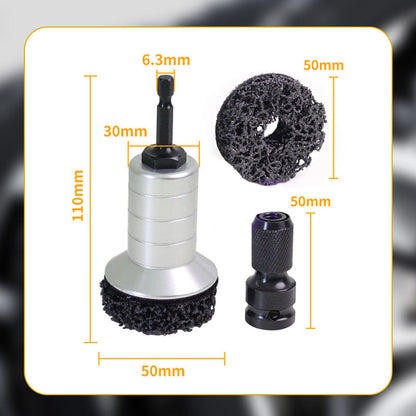 🔥【OFERTA IMPERDIBLE】🔥😫 Óxido difícil/raya rines/herramienta frágil? Desoxidador rines 3en1