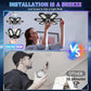 Luz LED brillante para garaje con paneles deformables