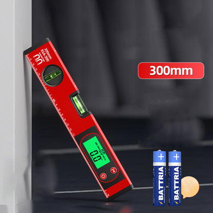 📏🔧 Nivel magnético multifunción con pantalla digital LCD: alta precisión para la construcción y el bricolaje ⚡ Perfecto para enmarcar, realizar trabajos de fontanería y medir ángulos.