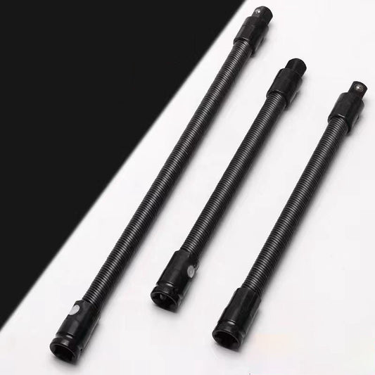 🔧🌀 ¡Barra de extensión flexible para dado de 1/2"! Conquista espacios estrechos en segundos 🔩🚗