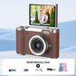 💎 ¡50 % DE DESCUENTO! 💎 Cámara digital 4K HD con pantalla giratoria: zoom de 8x, enfoque automático y pantalla giratoria para vlogs y selfies 📸🌈