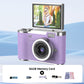 💎 ¡50 % DE DESCUENTO! 💎 Cámara digital 4K HD con pantalla giratoria: zoom de 8x, enfoque automático y pantalla giratoria para vlogs y selfies 📸🌈