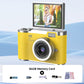 💎 ¡50 % DE DESCUENTO! 💎 Cámara digital 4K HD con pantalla giratoria: zoom de 8x, enfoque automático y pantalla giratoria para vlogs y selfies 📸🌈