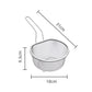 ⏳ ¡OFERTA LIMITADA 50% DE DESCUENTO! ⏰ Colador de Acero Inoxidable con Mango – Malla Fina y Gruesa para Colar y Escurrir 🥄