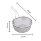 ⏳ ¡OFERTA LIMITADA 50% DE DESCUENTO! ⏰ Colador de Acero Inoxidable con Mango – Malla Fina y Gruesa para Colar y Escurrir 🥄