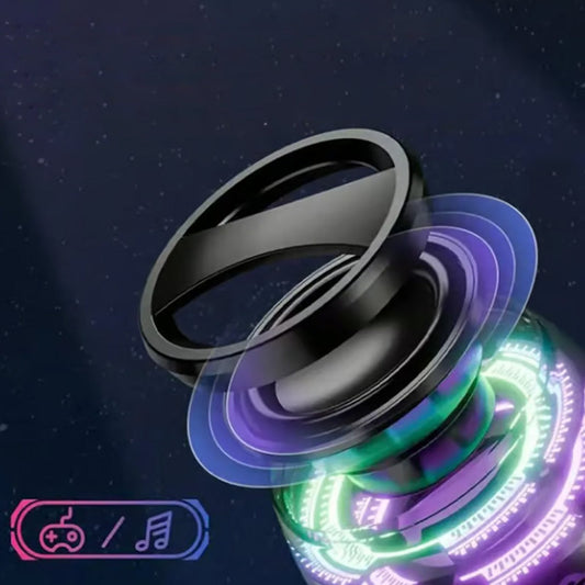 💎 ¡50 % DE DESCUENTO! 💎 Altavoces Bluetooth magnéticos con luces LED: audio estéreo de 5 W, 6 horas de autonomía y diseño compacto multifunción.